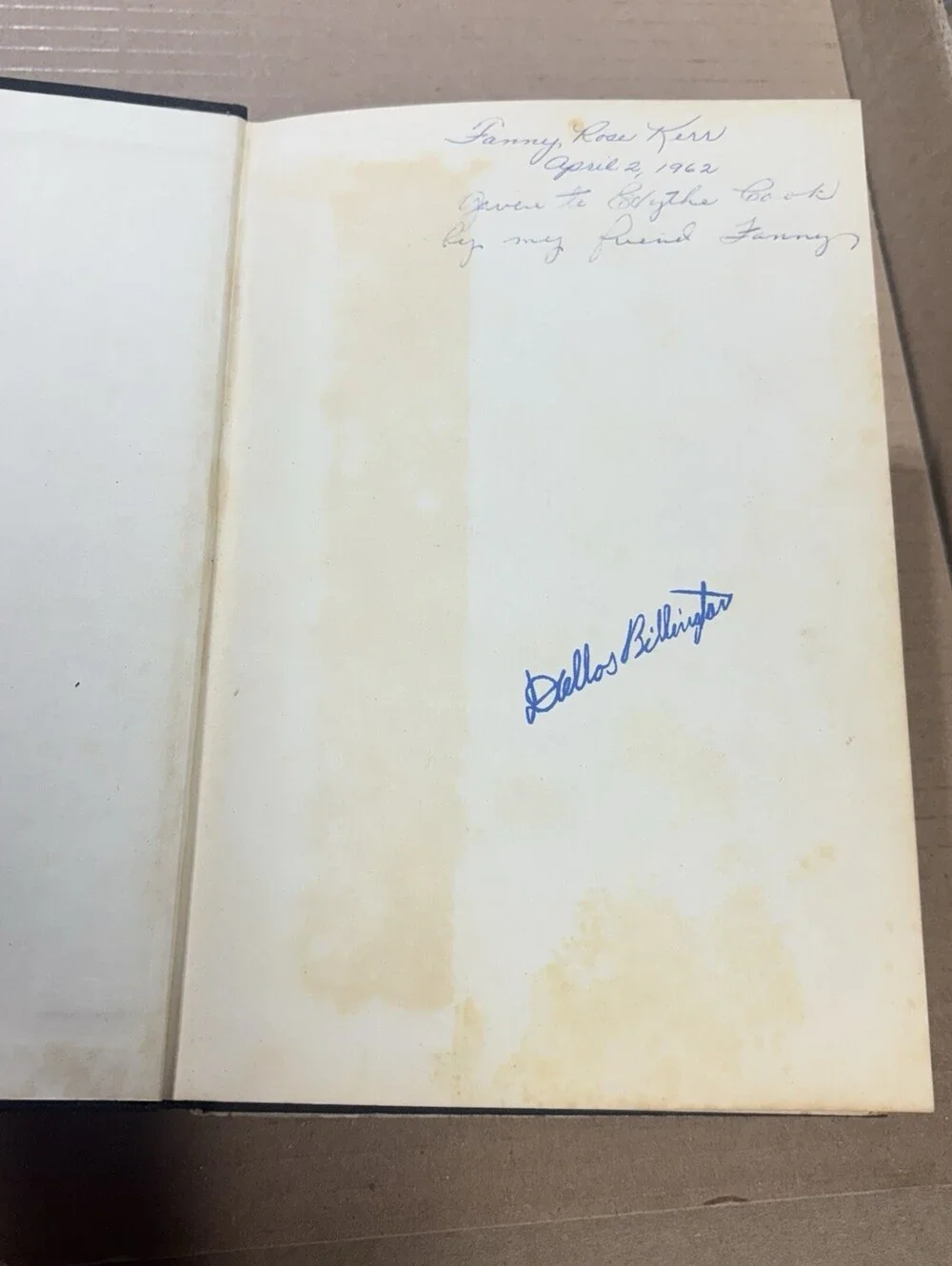 God is Real by Dallas F. Billington HCDJ 1962 Testament Autobiography Signed